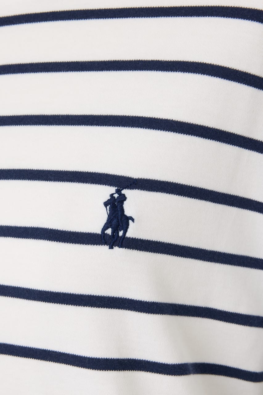 【POLO RALPH LAUREN】クラシック フィット ジャージー クルーネック Tシャツ M/WHT S