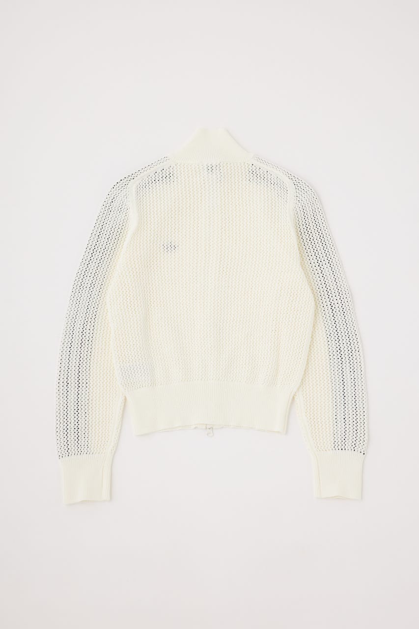 【adidas Originals】ニット クロシェ ファイヤーバード トラックトップ IVOY M