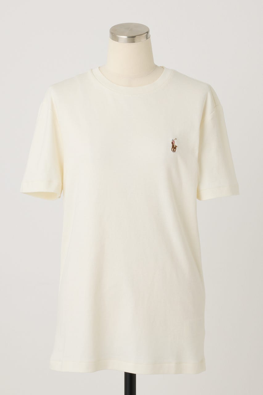 【POLO RALPH LAUREN】クラシック フィット ジャージー クルーネック Tシャツ IVOY S
