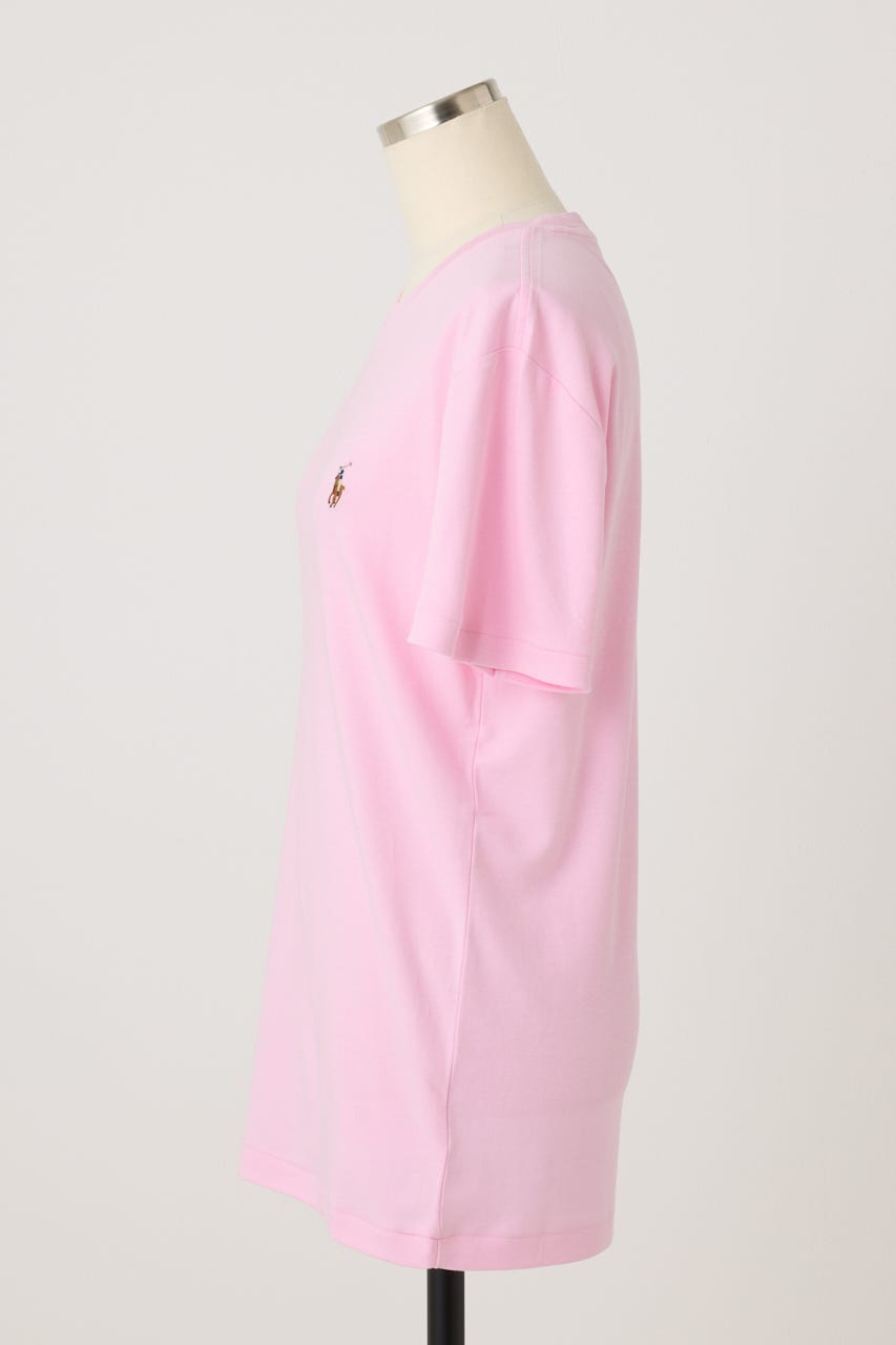 【POLO RALPH LAUREN】クラシック フィット ジャージー クルーネック Tシャツ L/PNK S