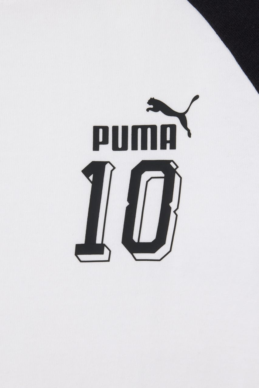 【PUMA】スリム ショート リンガー TS WHT M