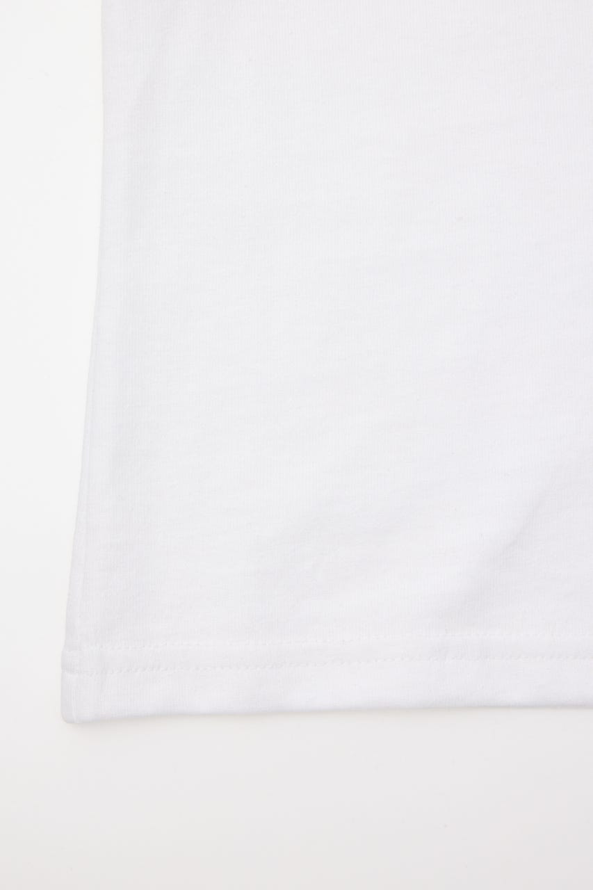 【PUMA】スリム ショート リンガー TS WHT M