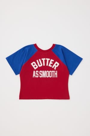【GREEN BUTTER】Smooth Raglan Sleeve Tシャツ
