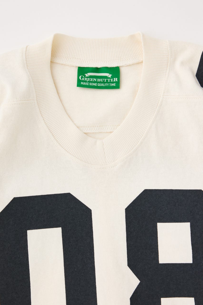【GREEN BUTTER】No.08 Rugby Tシャツ L/BEG FREE
