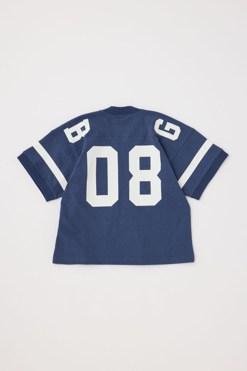 【GREEN BUTTER】No.08 Rugby Tシャツ NVY FREE