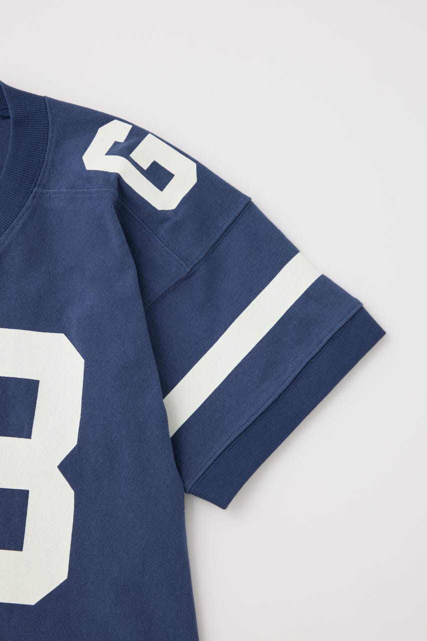 【GREEN BUTTER】No.08 Rugby Tシャツ NVY FREE