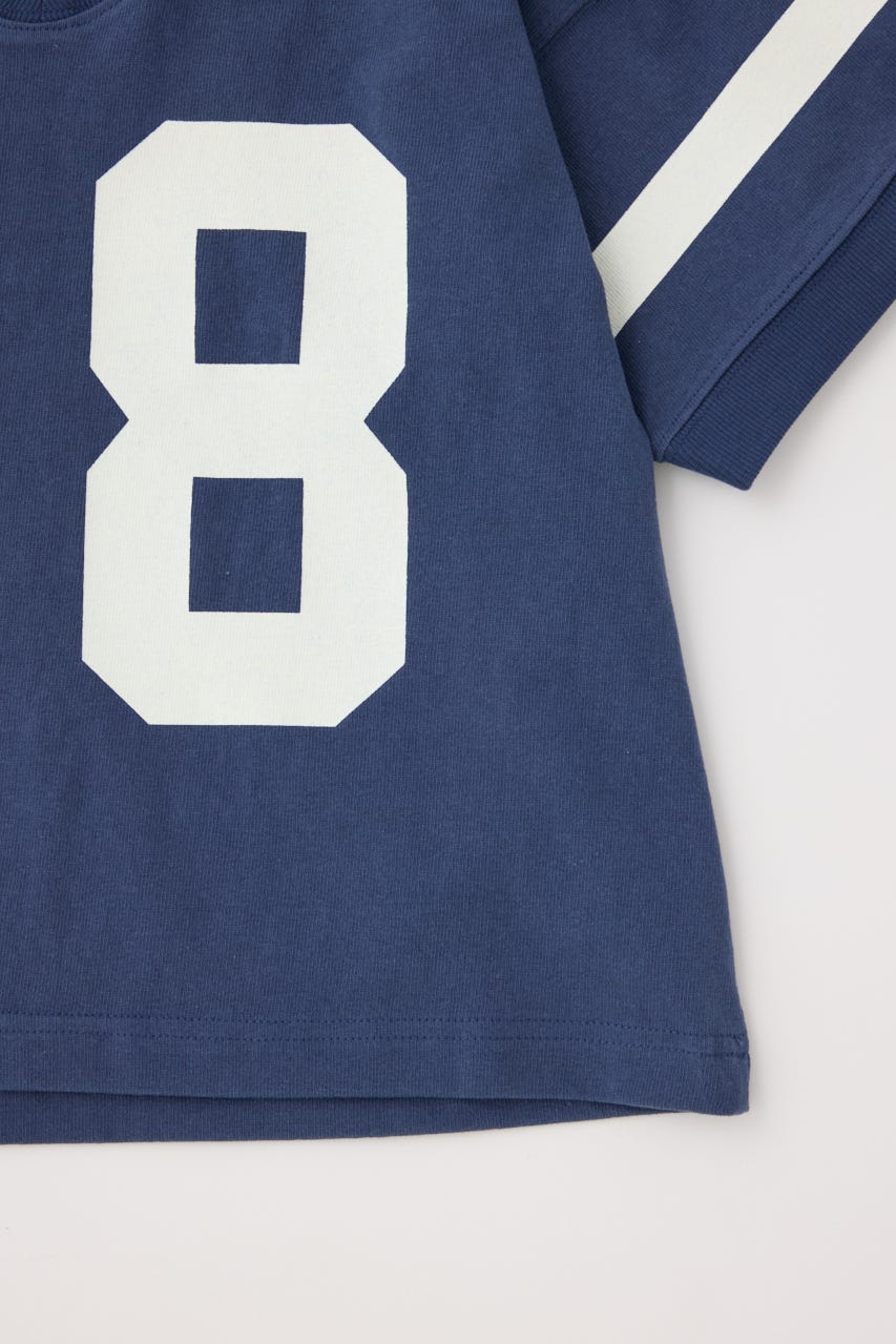【GREEN BUTTER】No.08 Rugby Tシャツ NVY FREE