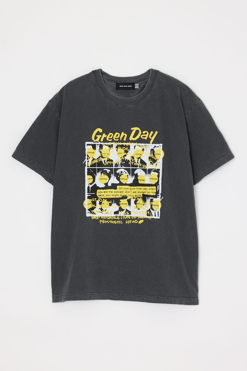 【GOOD ROCK SPEED】Green Day Tシャツ BLK FREE