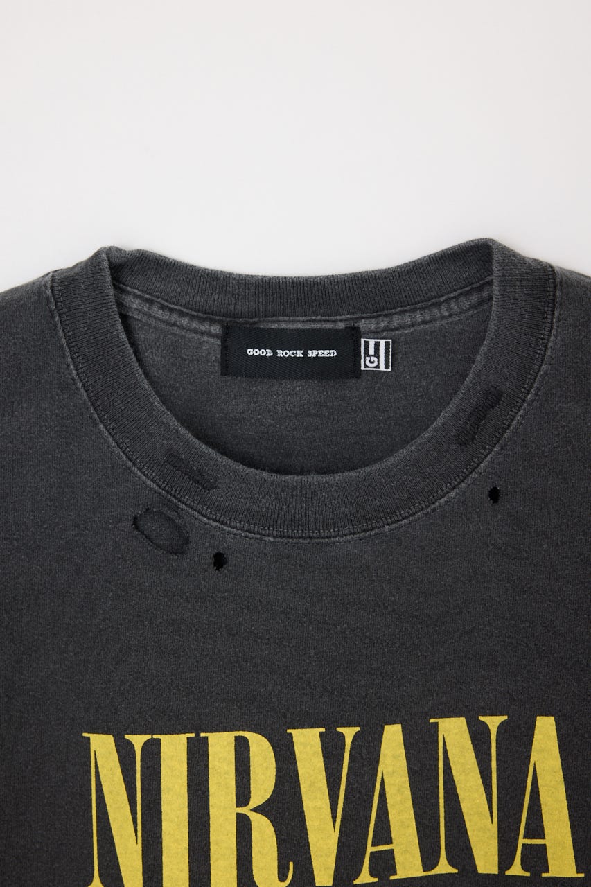 【GOOD ROCK SPEED】NIRVANA CRUSH Tシャツ BLK FREE