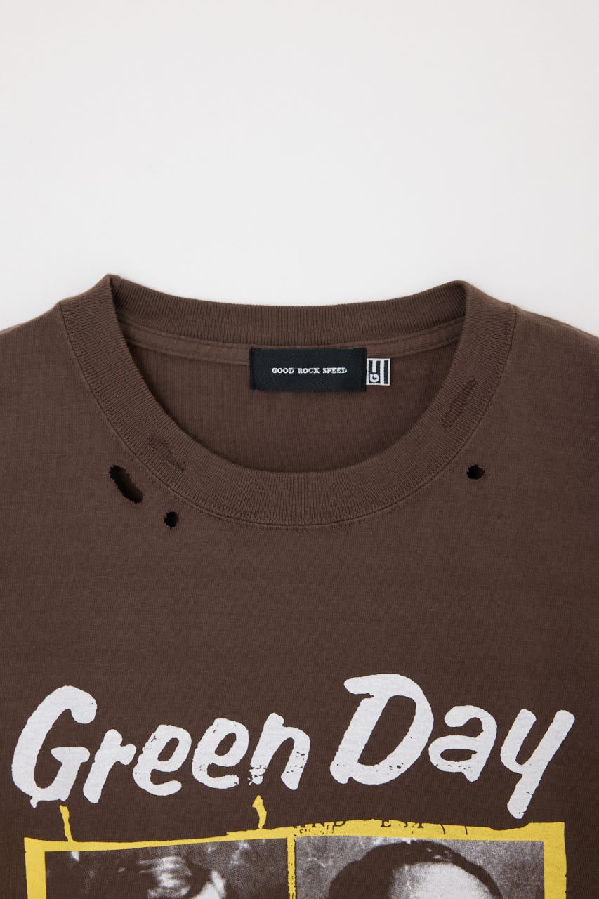 【GOOD ROCK SPEED】Green Day CRUSH Tシャツ BRN FREE
