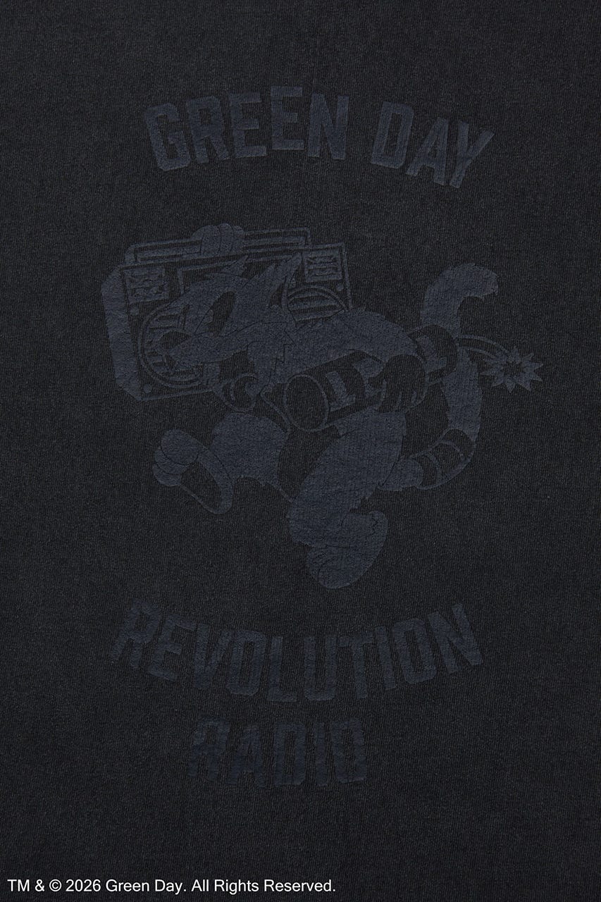 【GOOD ROCK SPEED】Green Day Ringer Tシャツ C.GRY FREE