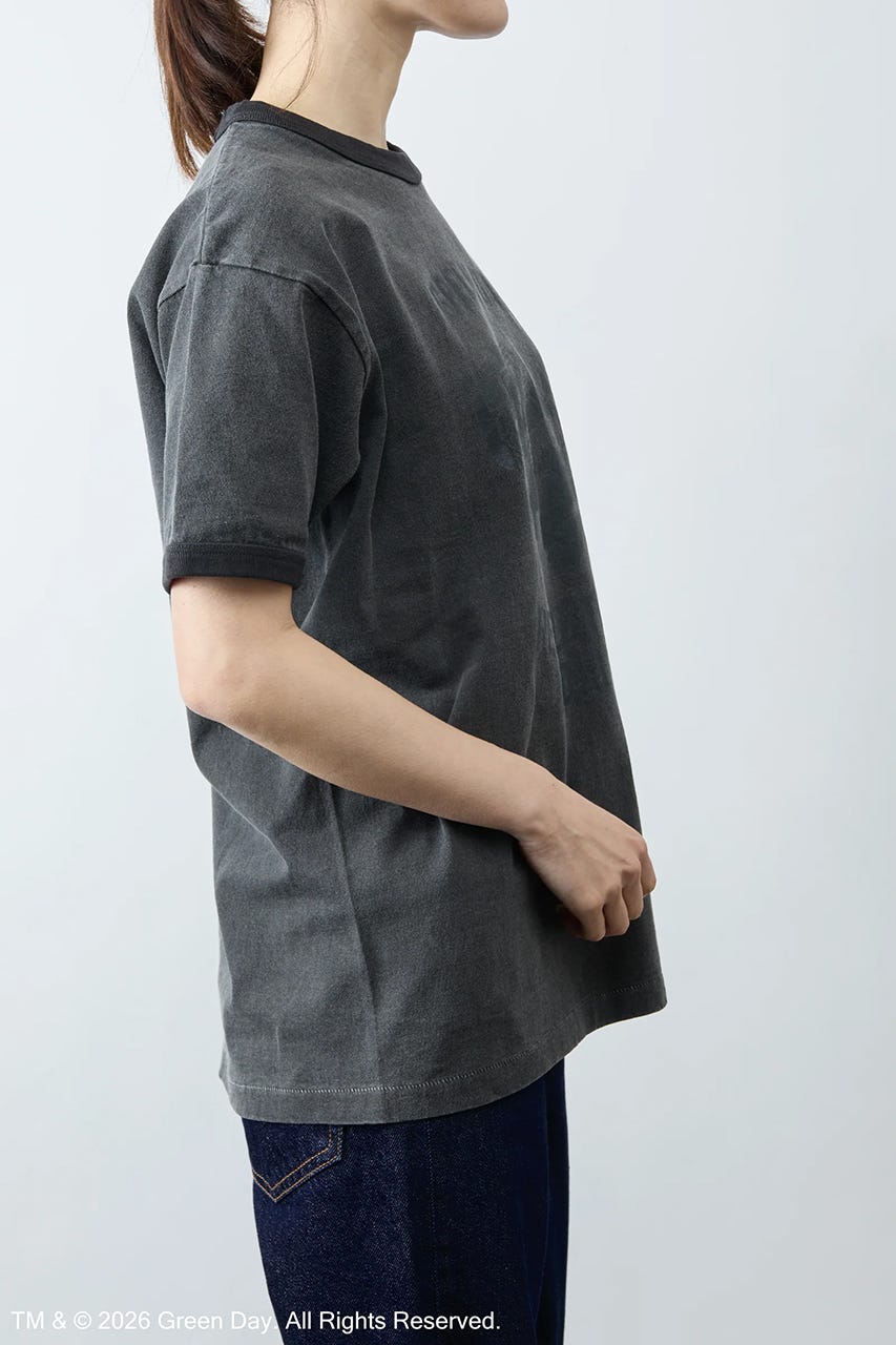 【GOOD ROCK SPEED】Green Day Ringer Tシャツ C.GRY FREE