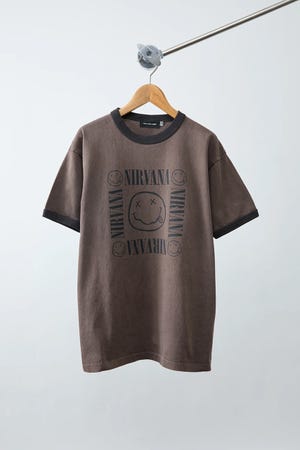 【GOOD ROCK SPEED】NIRVANA Ringer Tシャツ
