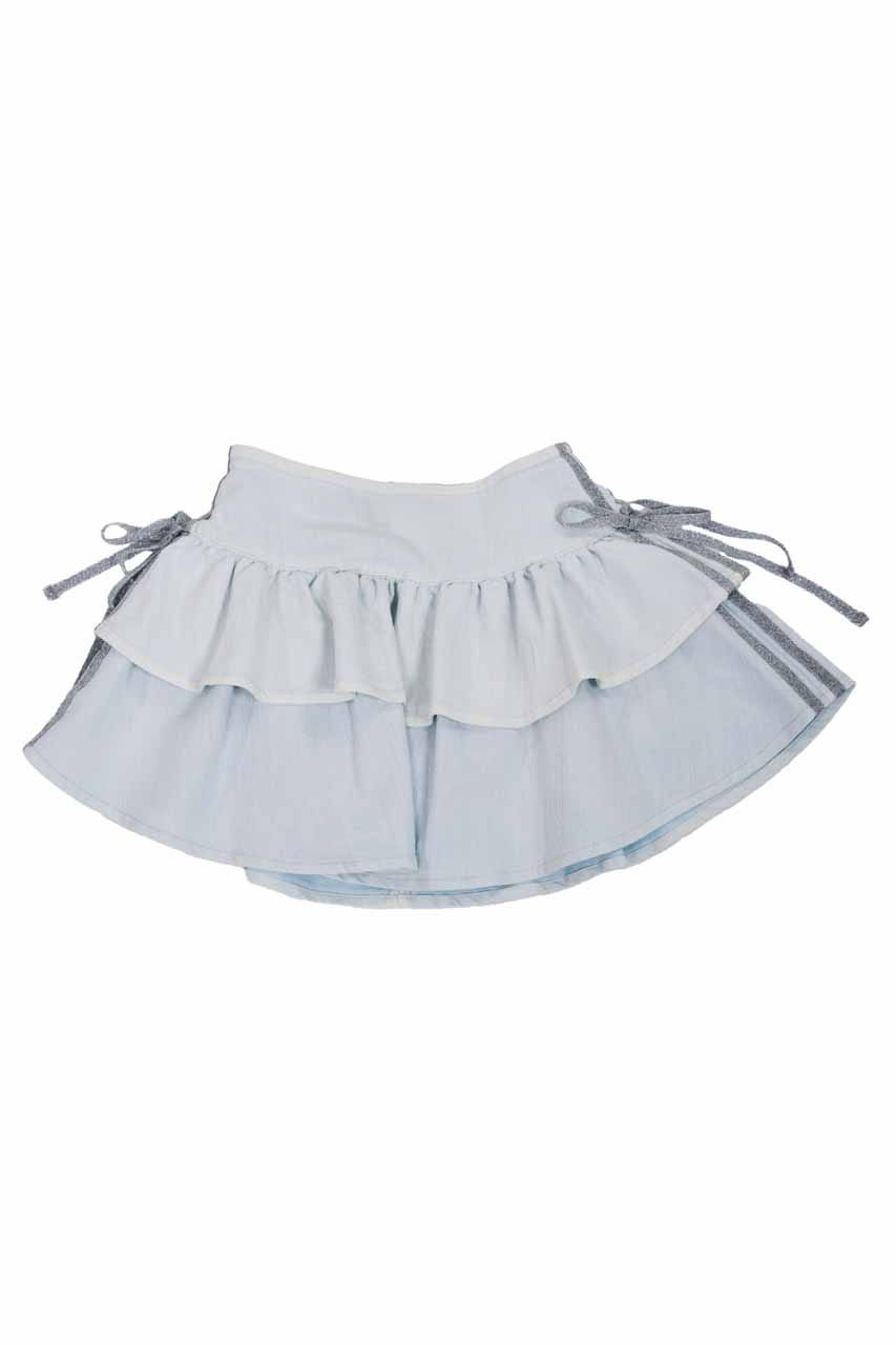 Luna Frill Skirt BLU FREE