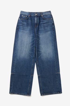 【INSTANTFUNK】ライン デニムパンツ