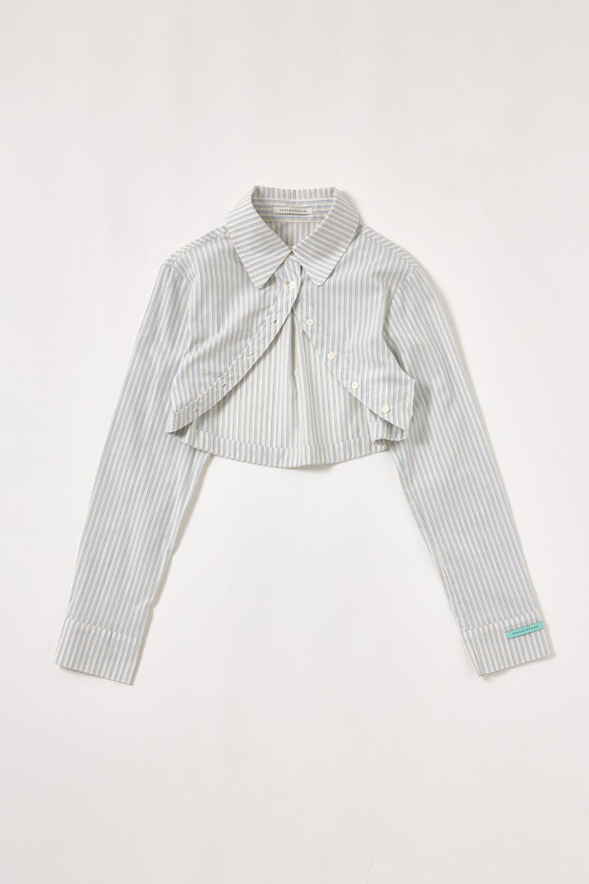 【INSTANTFUNK】ボレロ シャツ IVOY FREE