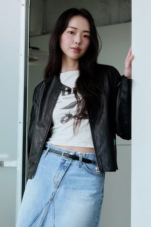 Stand Studio レザーパファー　ショートジャケット Stand Studio レザーパファーショートジャケット