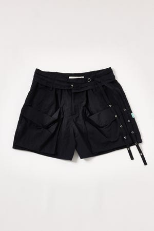 【INSTANTFUNK】ポケット ナイロン ショートパンツ