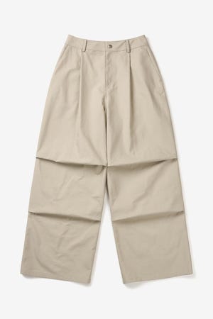 【INSTANTFUNK】コットン ラインパンツ