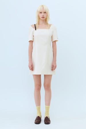 【INSTANTFUNK】クラシック ワンショルダードレス