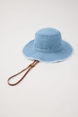 【INSTANTFUNK】デニム フリンジ ハット