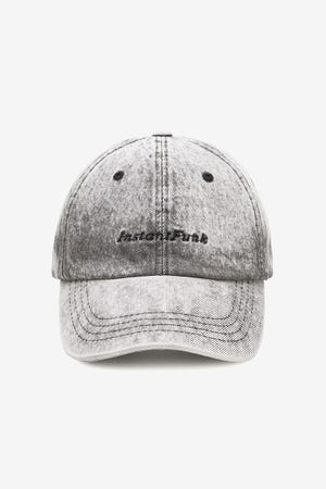 【INSTANTFUNK】ウォッシュ エンブロイダリー ボールキャップ