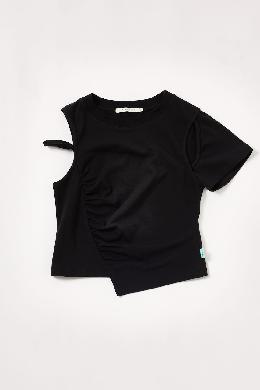 tシャツ 「INSTANTFUNK」ワンスリーブレス Tシャツ レディース SHEL'TTER SELECT | 【INSTANTFUNK】ワンスリーブレス Tシャツ