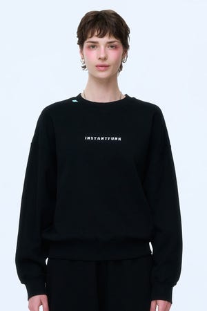 【INSTANTFUNK】ミニロゴ スウェットシャツ