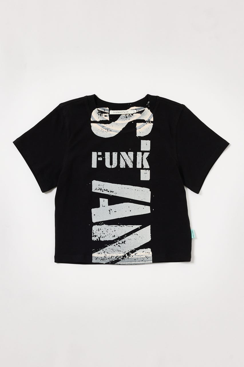 tシャツ 「INSTANTFUNK」クロップ ヴィンテージ ロゴ Ｔシャツ レディース SHEL'TTER SELECT | 【INSTANTFUNK】クロップ ヴィンテージ ロゴ