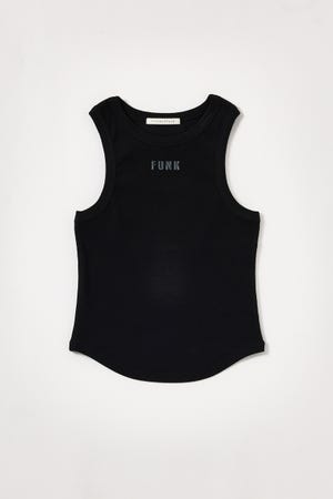 タンクトップ ノースリーブ 「INSTANTFUNK」ベーシック スリーブレストップ レディース SHEL'TTER SELECT | 【INSTANTFUNK】ベーシック スリーブレス
