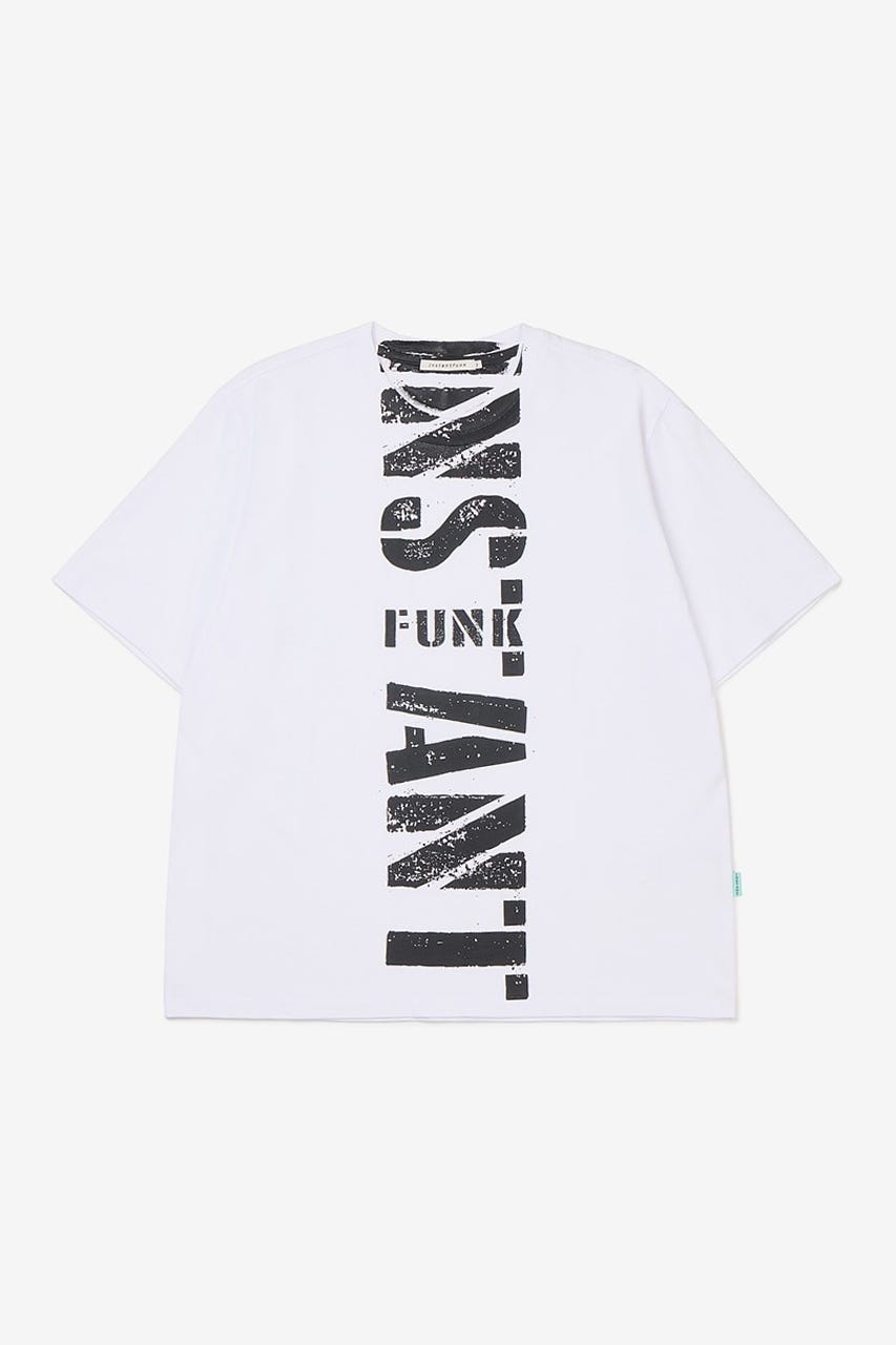 即発♪インボイス原本無修正♪CH◆ネックレター ロゴ Tシャツ/WH BOX LOGO MESSAGE TEE/ボックスロゴメッセージTシャツ｜MEN
