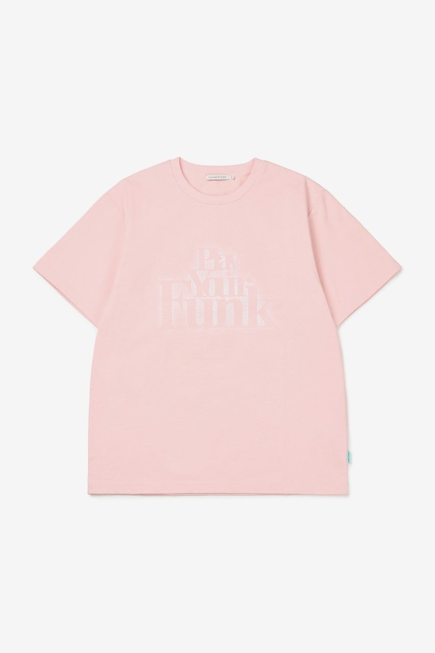 【INSTANTFUNK】ヴィンテージ グラフィック Tシャツ PNK L