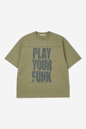 【INSTANTFUNK】PLAY グラフィック Tシャツ
