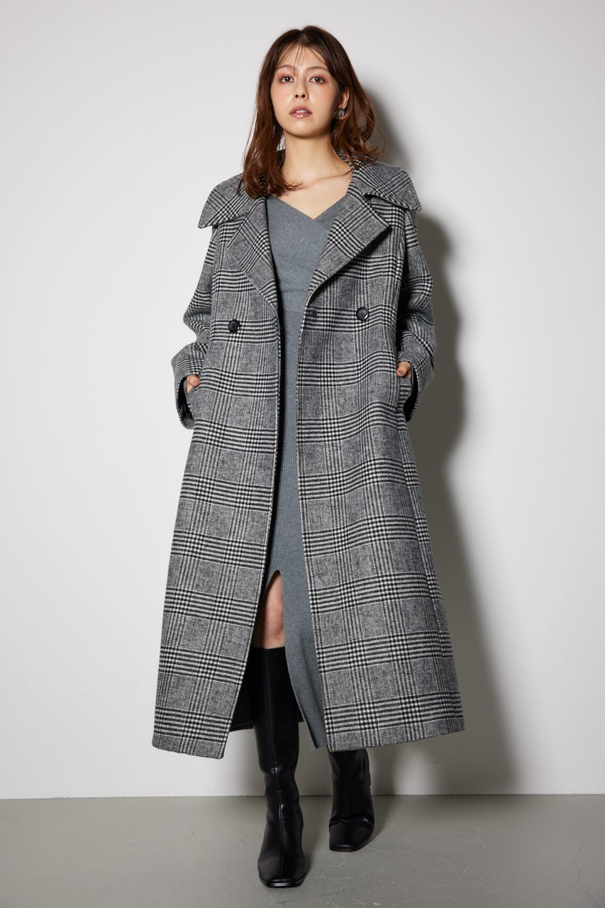 rienda リエンダ　スタンドカラーシェイプドチェスターコート rienda｜スタンドカラーシェイプドチェスターコート | Rakuten