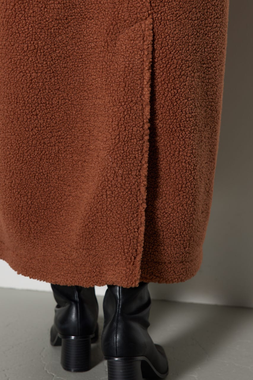 rienda | テディボア2WAYロングコート (コート ) |SHEL'TTER