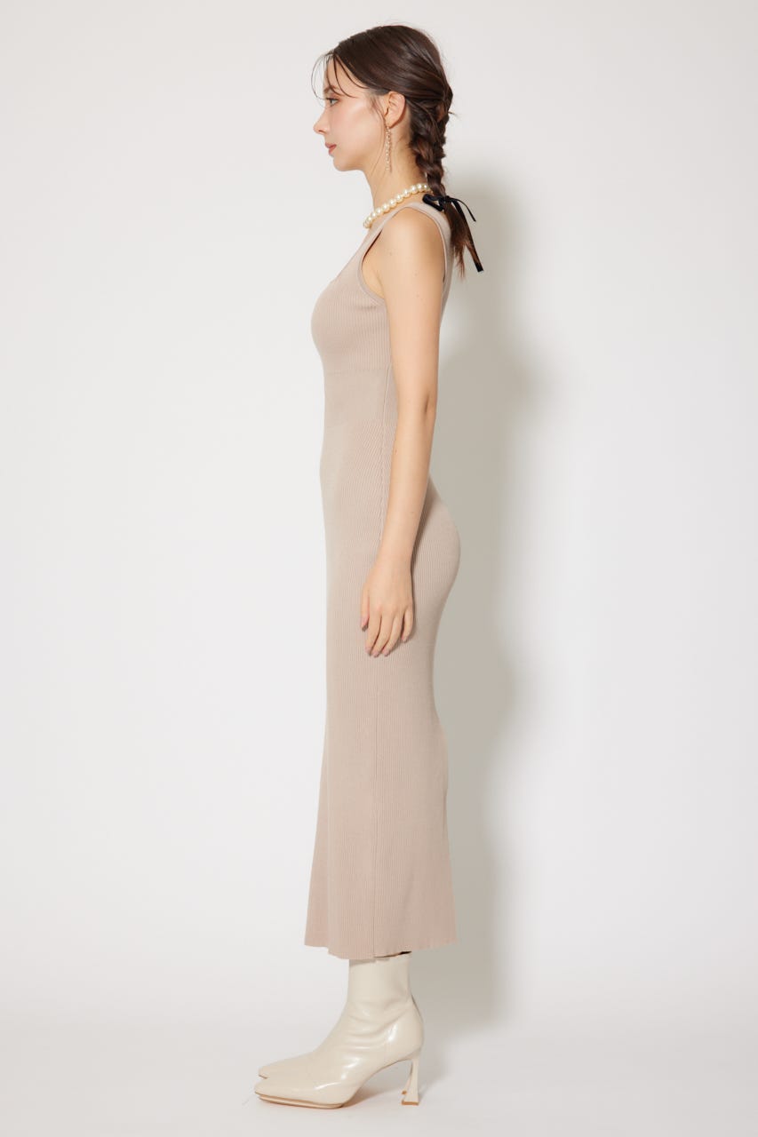 シャギーカーデセットワンピース WHT FREE