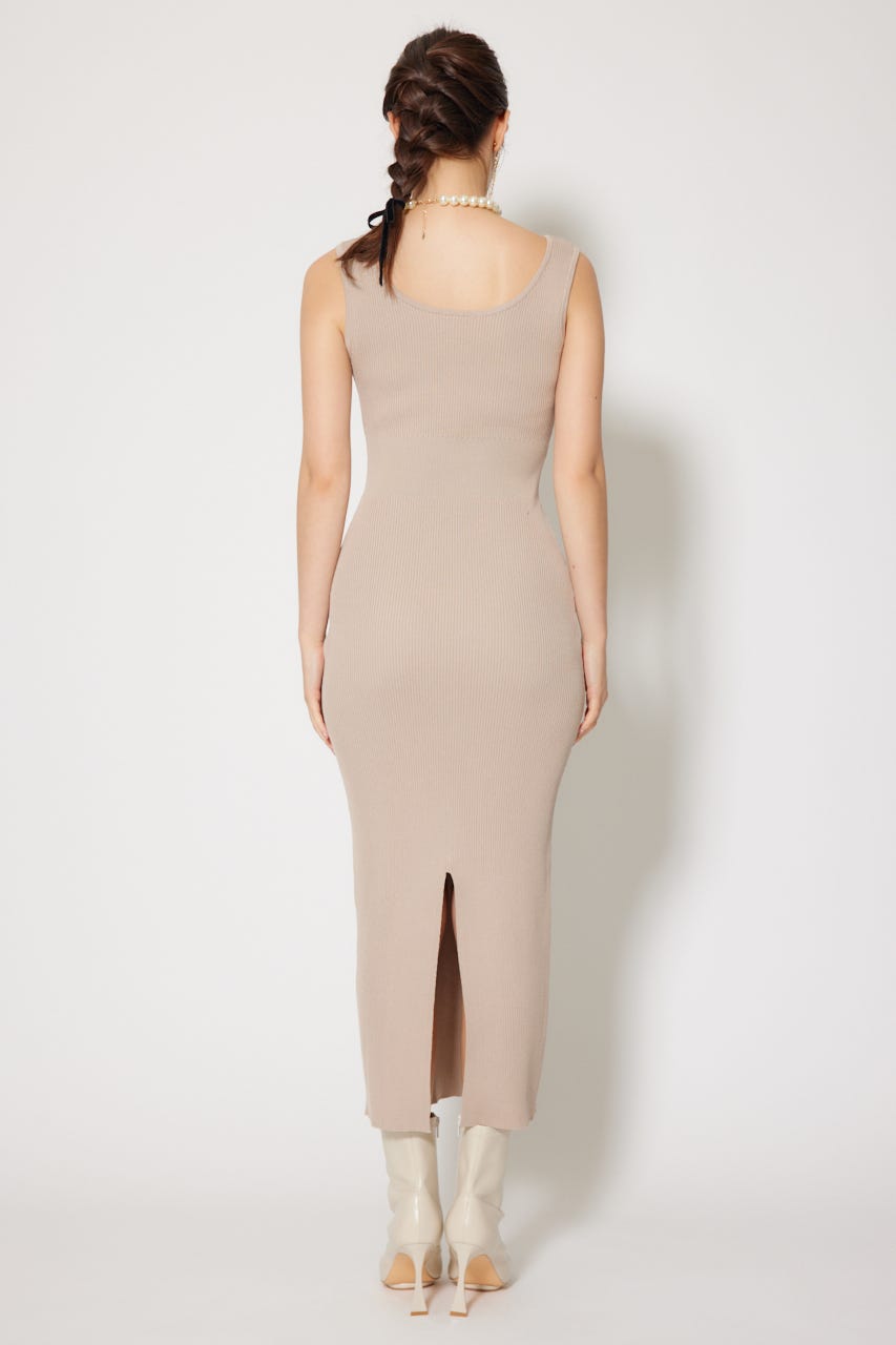 シャギーカーデセットワンピース WHT FREE