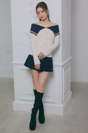 【POLO BCS】ポケットディティールスコートショートパンツ