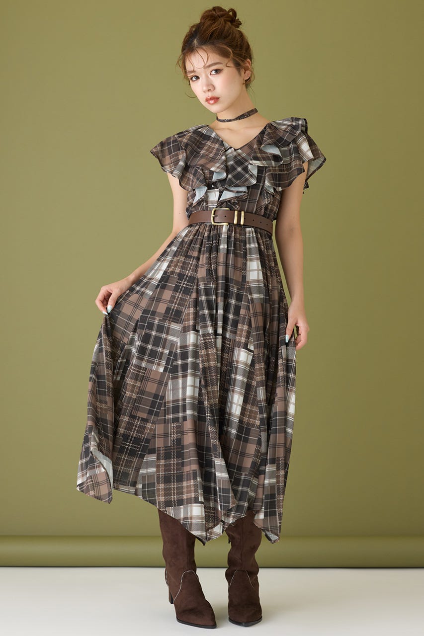 apolina ワンピース apolina wendy dress patchwork 2-3y - メルカリ