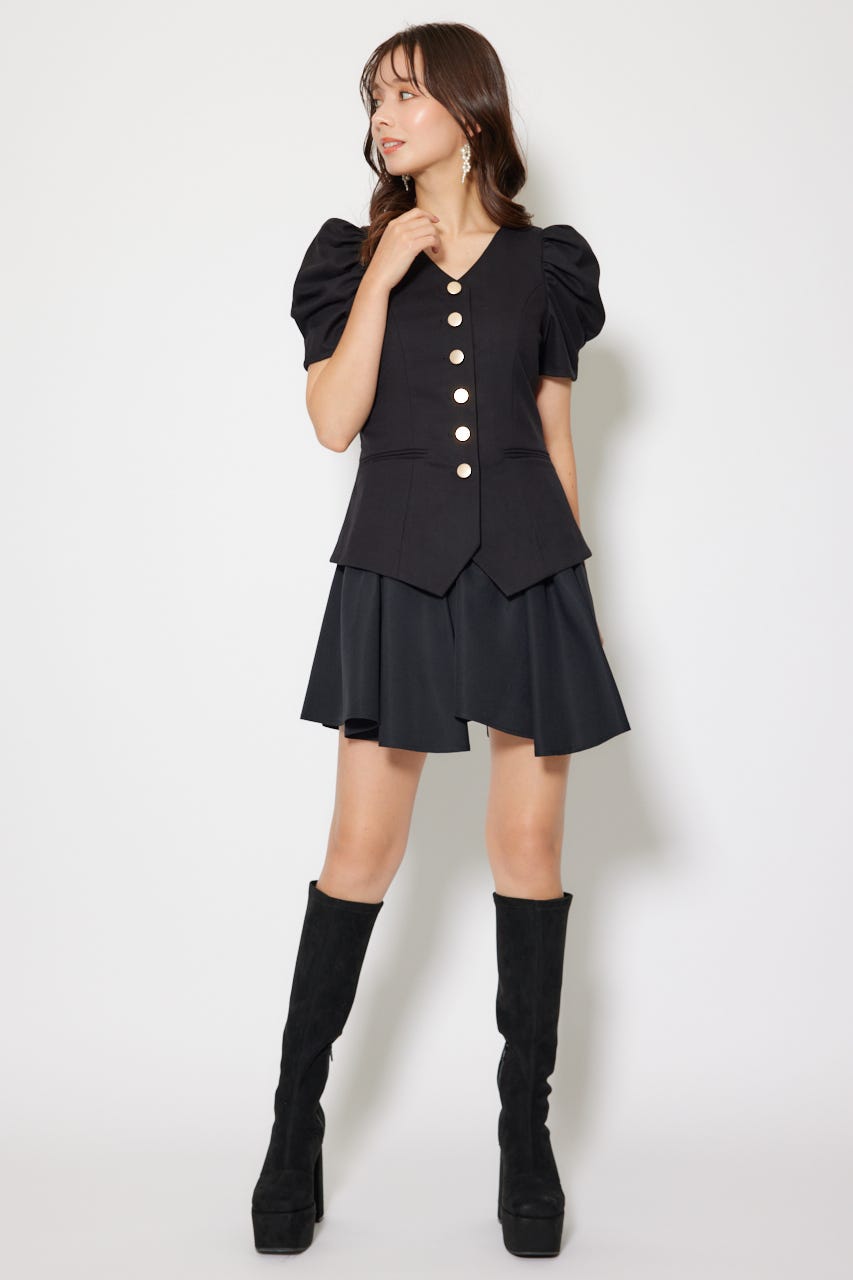 rienda | スーツライクレディ―ミニワンピース (ワンピース(ミニ