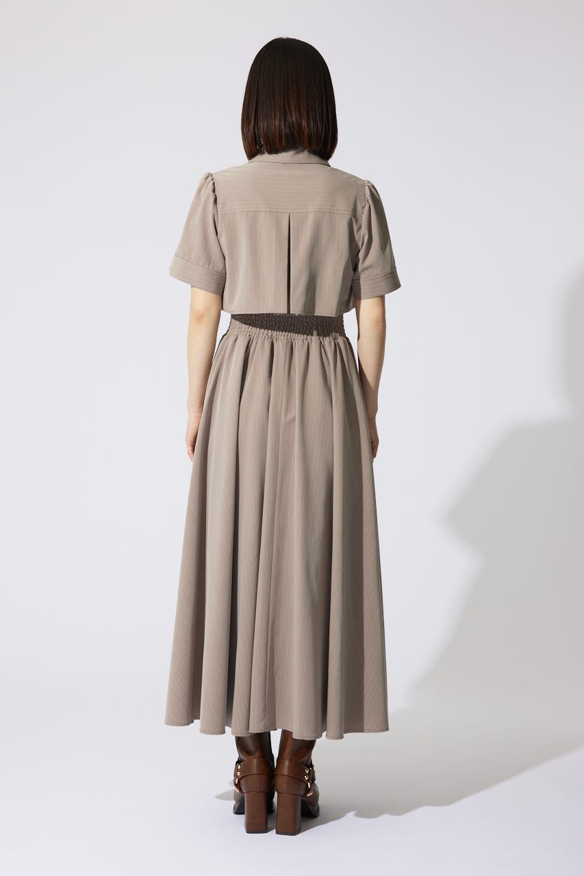 ◆公式完売品◆rienda バストフレアミニワンピース ブラック Sサイズ rienda | 【岡崎紗絵さん着用アイテム】バストフレアミニ