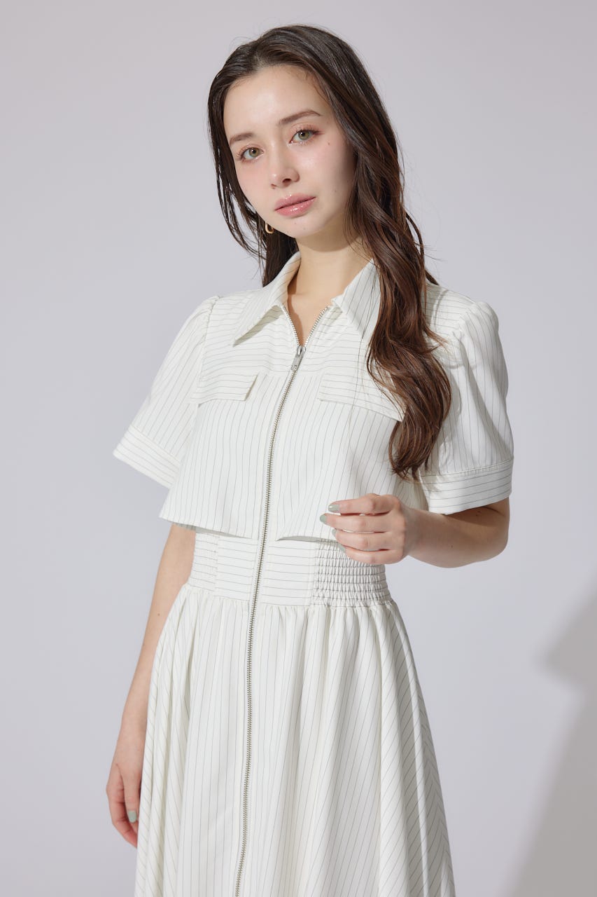 rienda | 【AKB48 千葉恵里さん着用】バストフレアワンピース