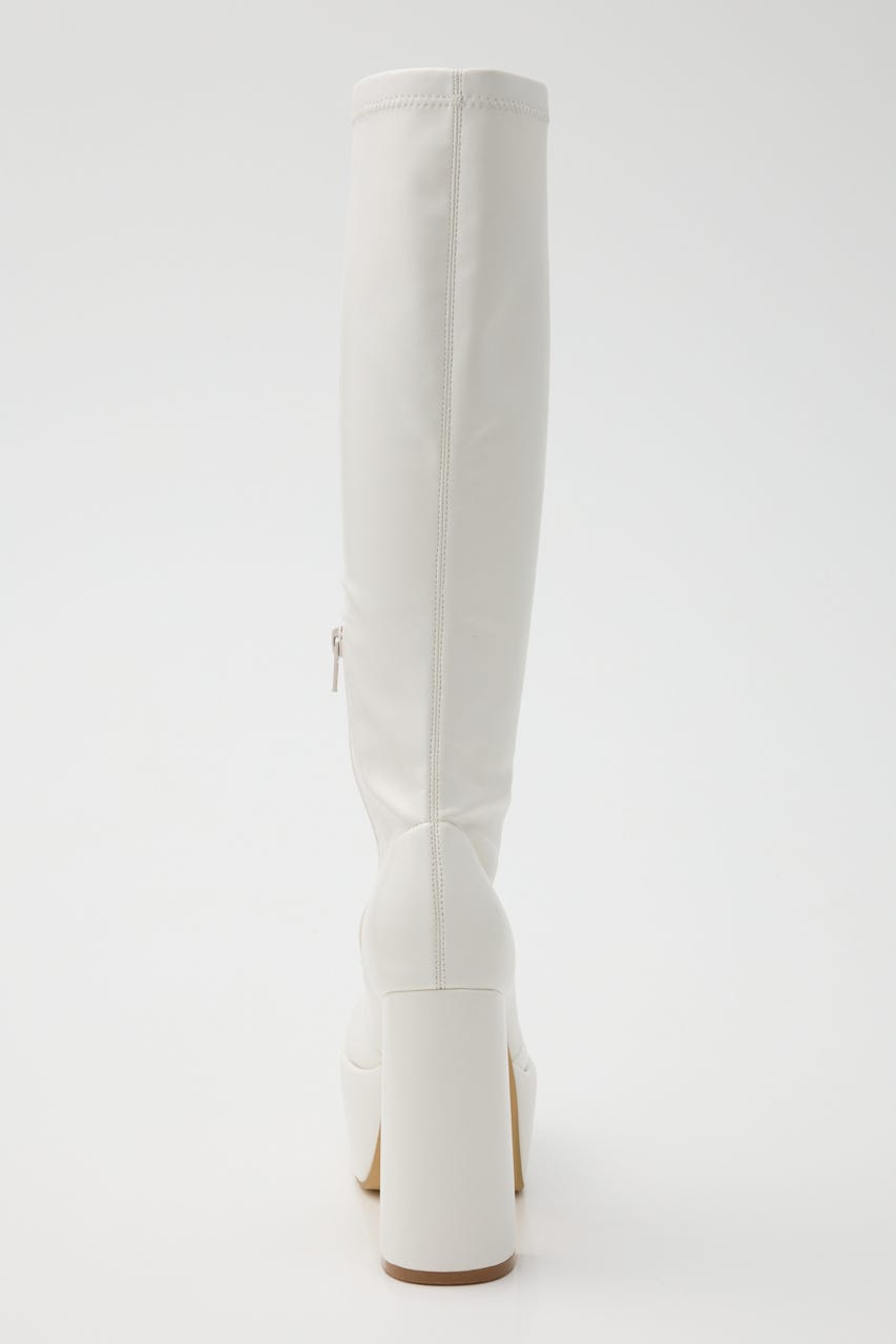 美脚ストレッチブーツ WHT L