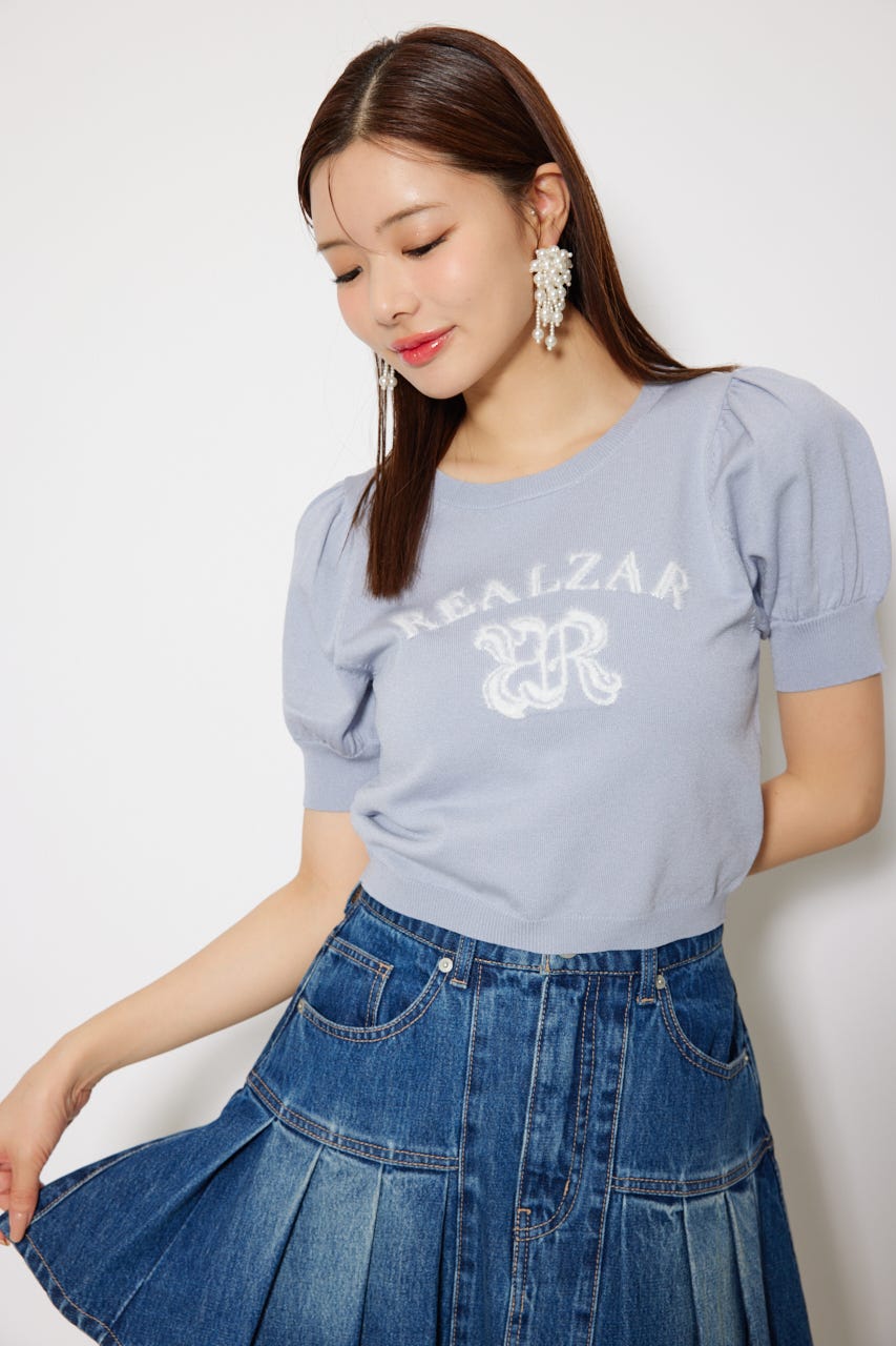 PRADA◆フード付 ストライプ ジップアップジャケット メタルロゴ GYDAジャカードアメスリニットトップス[品番：MKSW0063490
