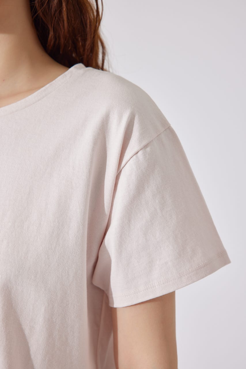 【AKB48 千葉恵里さん着用】ラインストーンロゴTシャツ L/PNK FREE