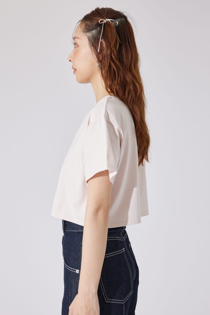 rienda | 【AKB48 千葉恵里さん着用】ラインストーンロゴTシャツ