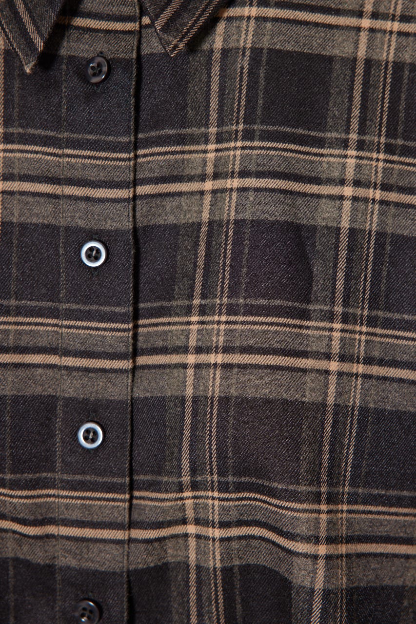 SET販売【rienda】フロントショートチェックシャツ rienda | フロントショートチェックシャツ (シャツ・ブラウス