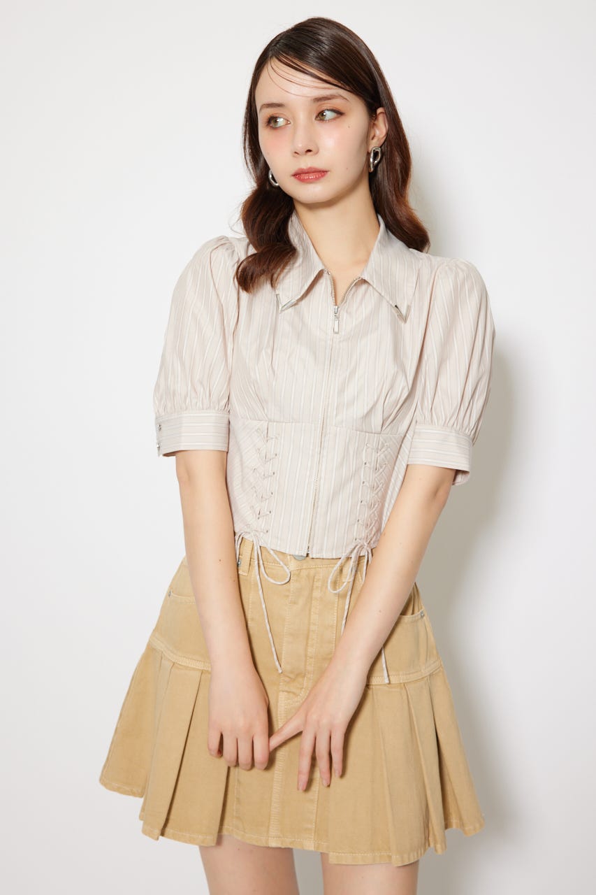 【美品】 IENA レース　レースアップブラウス レースアップブラウス | COORDINATE | ADELLY ONLINE SHOP