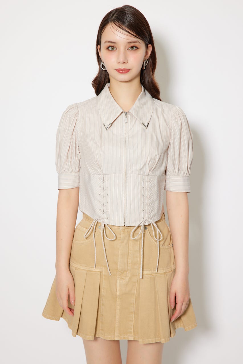 【美品】 IENA レース　レースアップブラウス レースアップブラウス | COORDINATE | ADELLY ONLINE SHOP