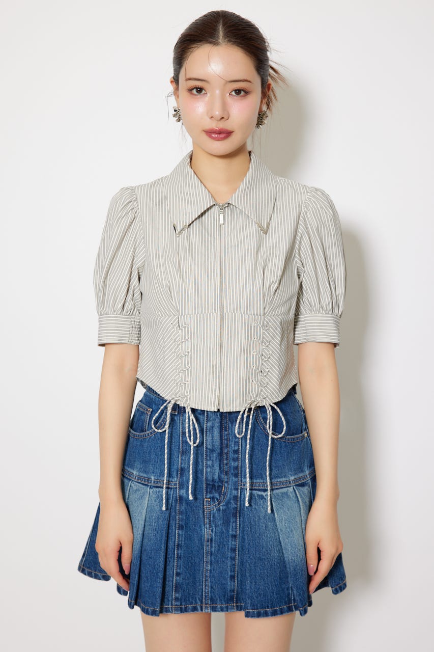 【美品】 IENA レース　レースアップブラウス レースアップブラウス | COORDINATE | ADELLY ONLINE SHOP
